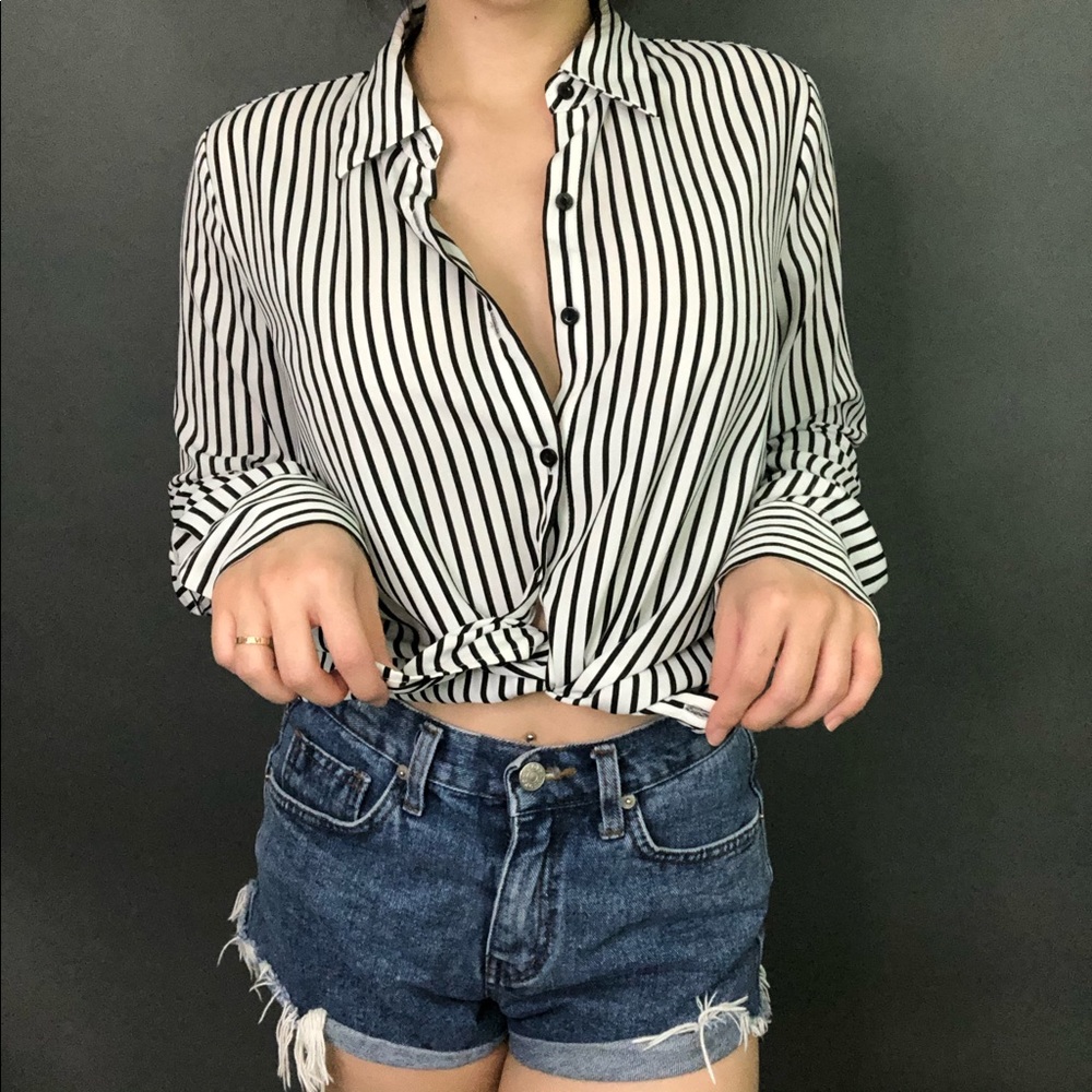 Stripe button down - Picture 2 of 3